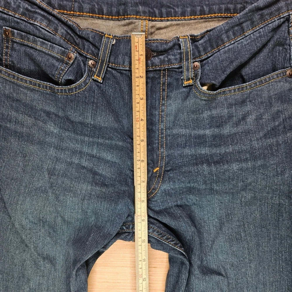 Levi's 514 Straight Leg Jeans Men 32x34‎ Fits 32x31 Blue Denim Waterless
